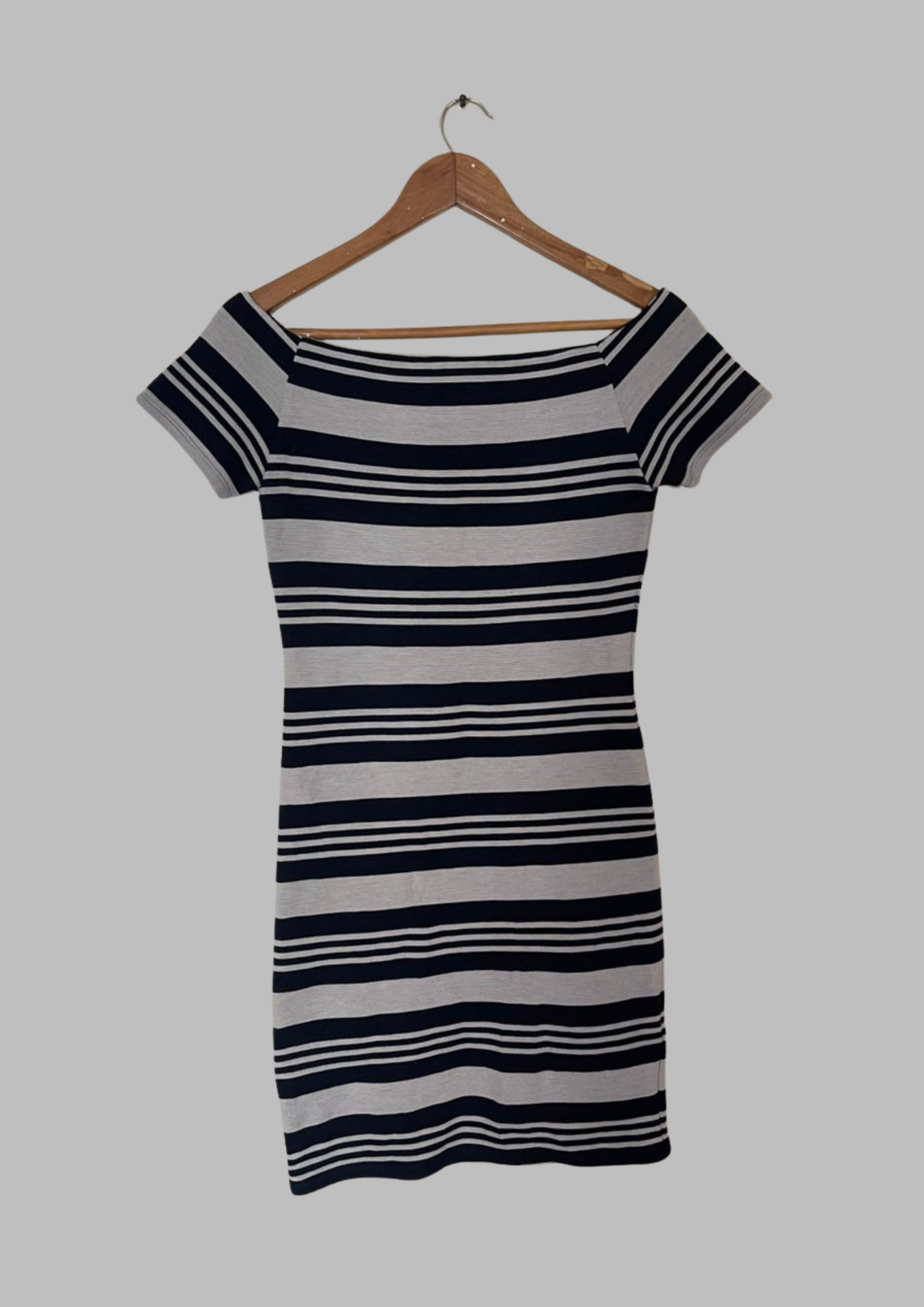 Robe moulante à bandes - Topshop - Taille S (R44)