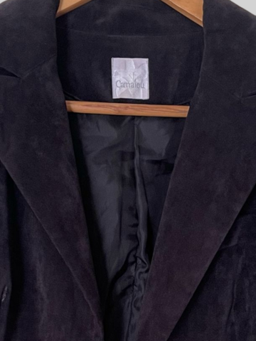 Veste en daim - Camaïeu - Taille S/M