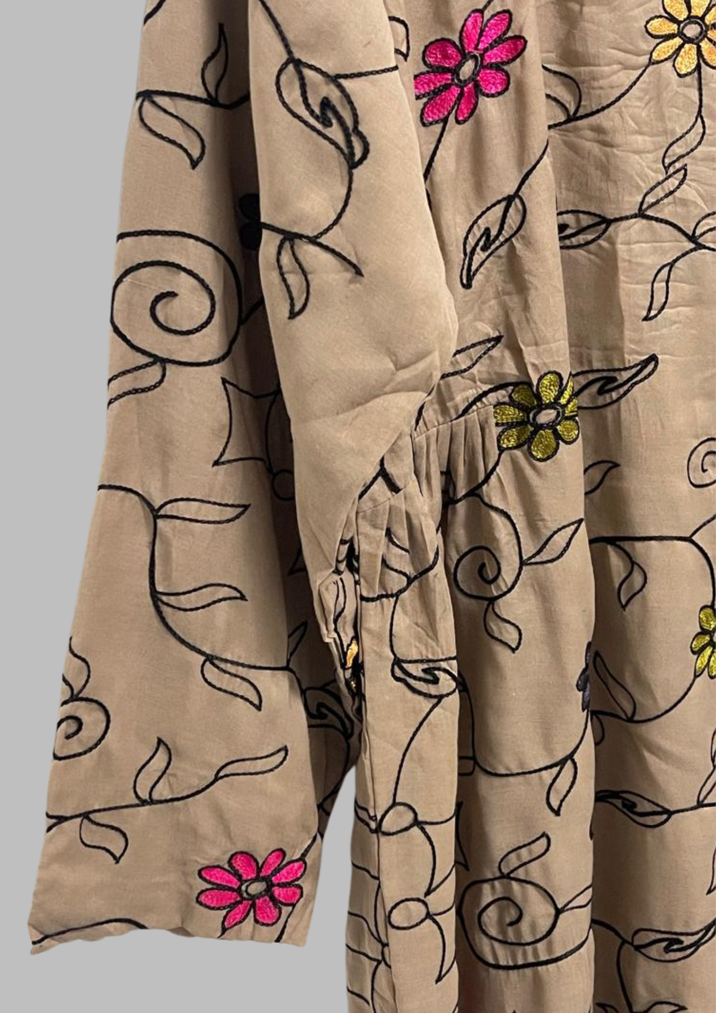 Abaya brodée - XL - A90