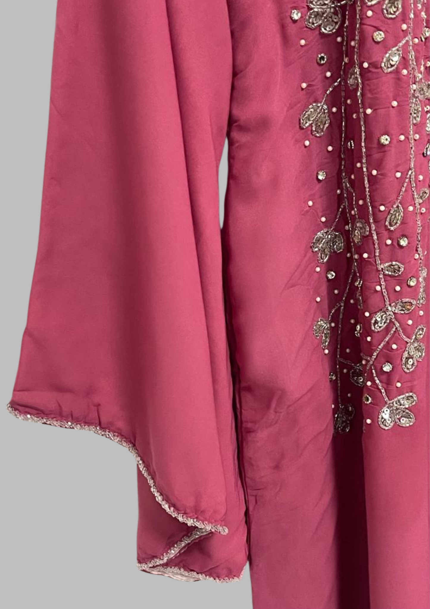 Abaya perlée - L/XL - A91