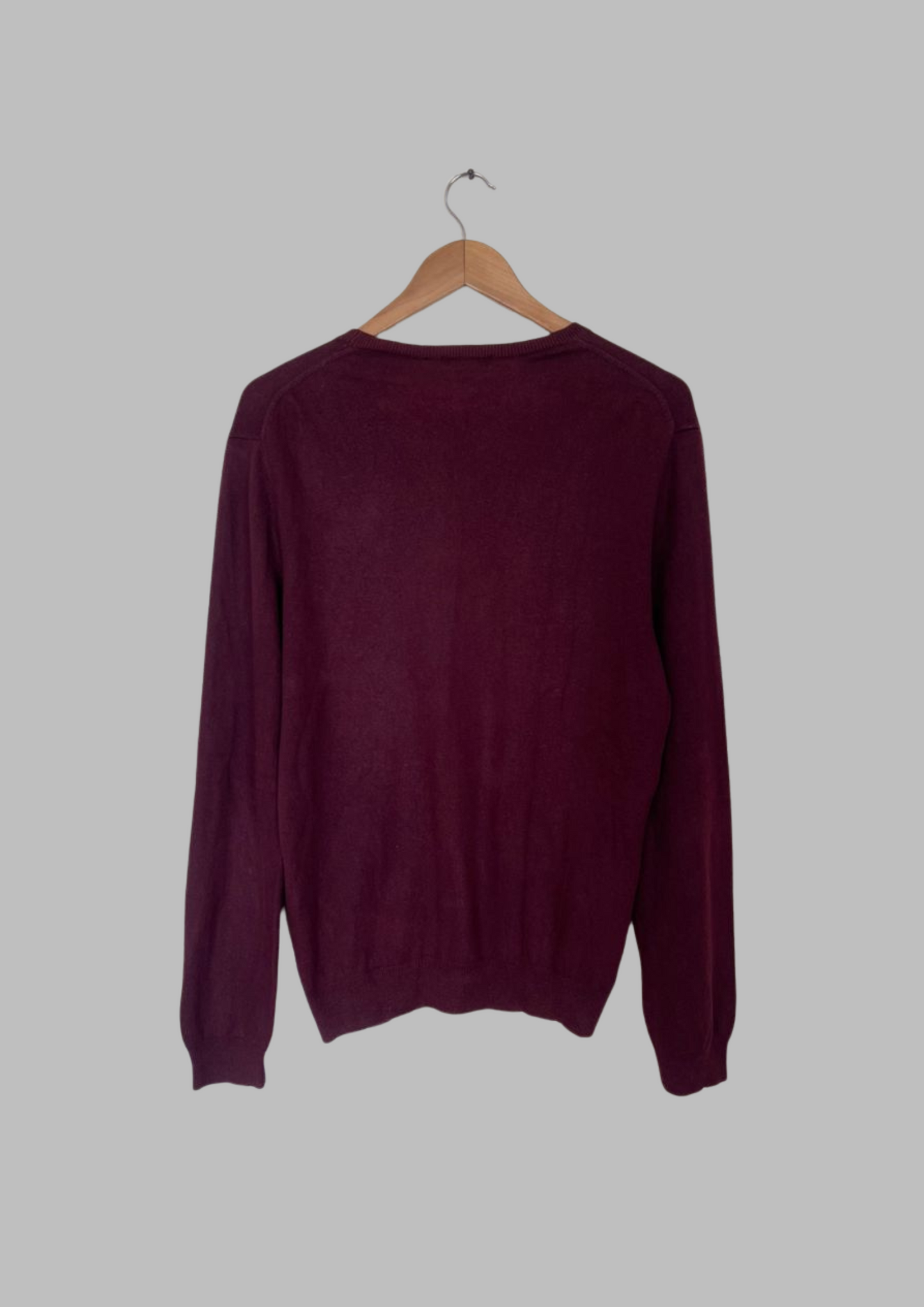 Pull bordeaux - Cashmere - Taille M/L (H120)