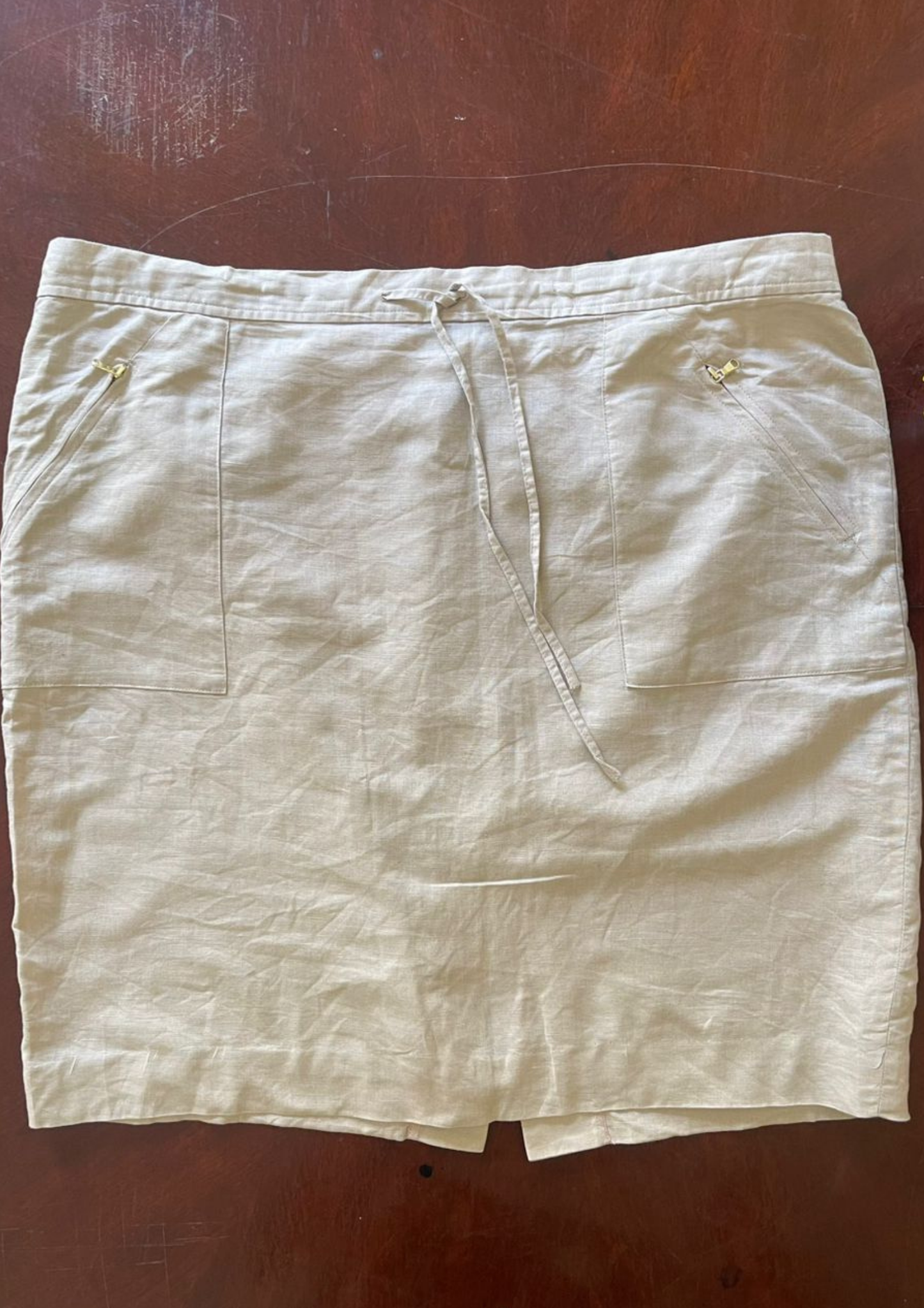 Jupe lin - Jaeger - Taille XL (J143)