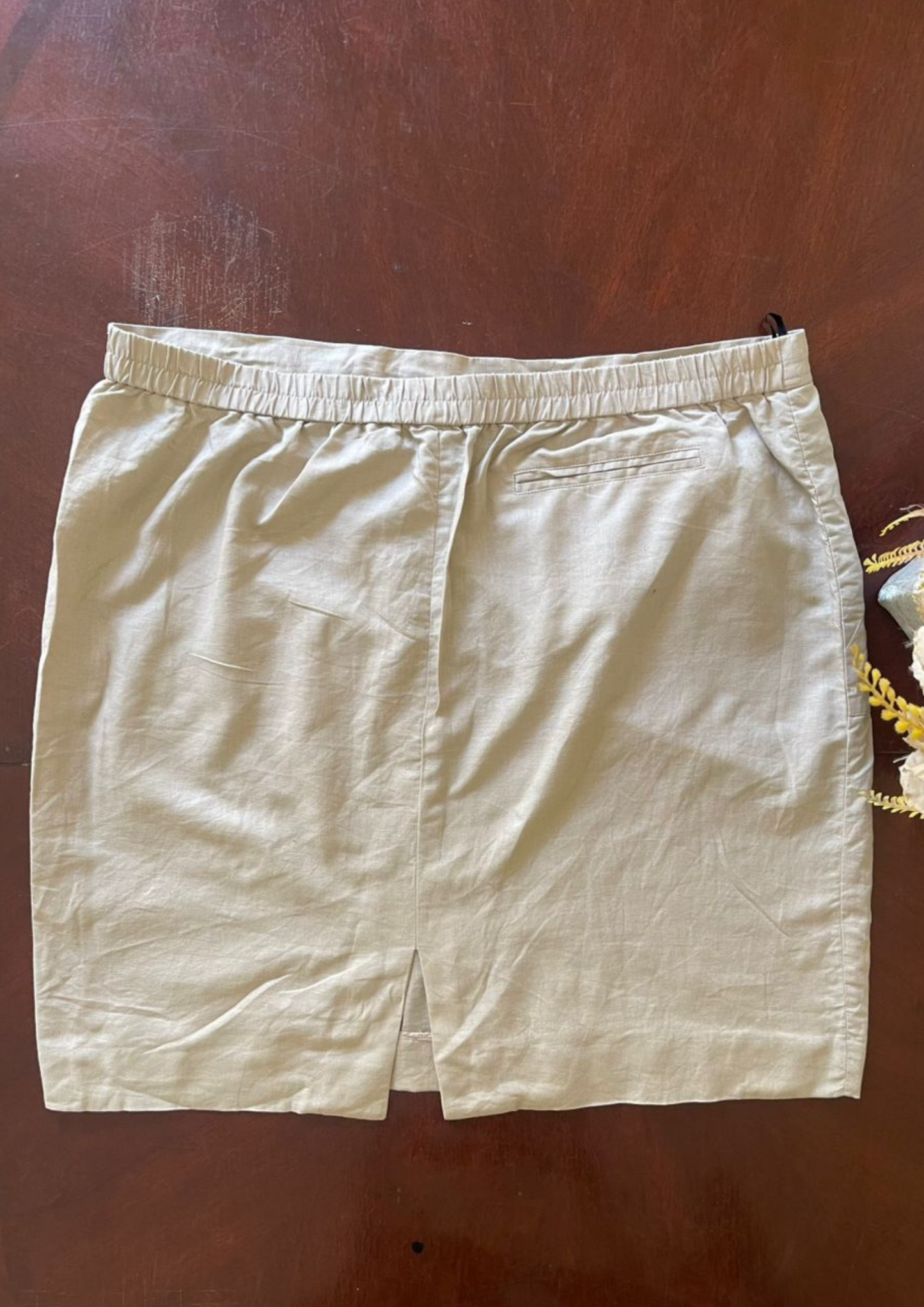 Jupe lin - Jaeger - Taille XL (J143)