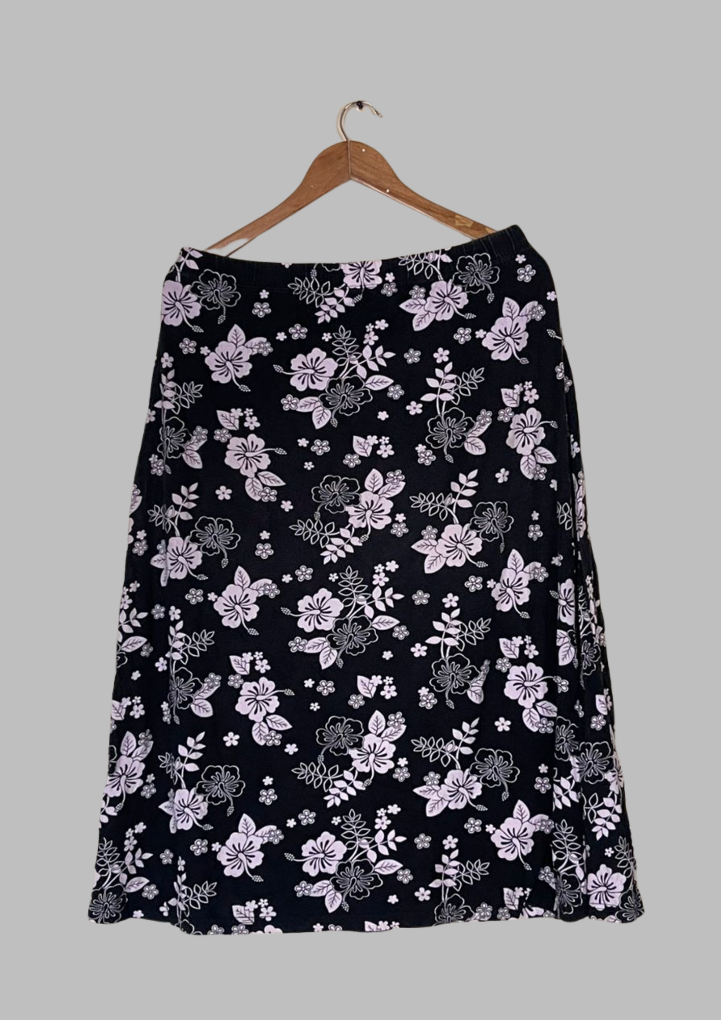 Jupe florale - Damart - Taille XL(J46)