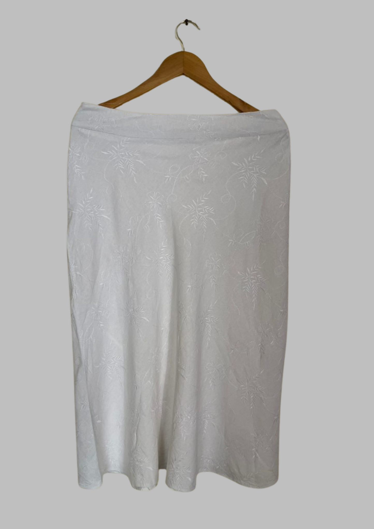Jupe brodée - M&CO - Taille L (J80)