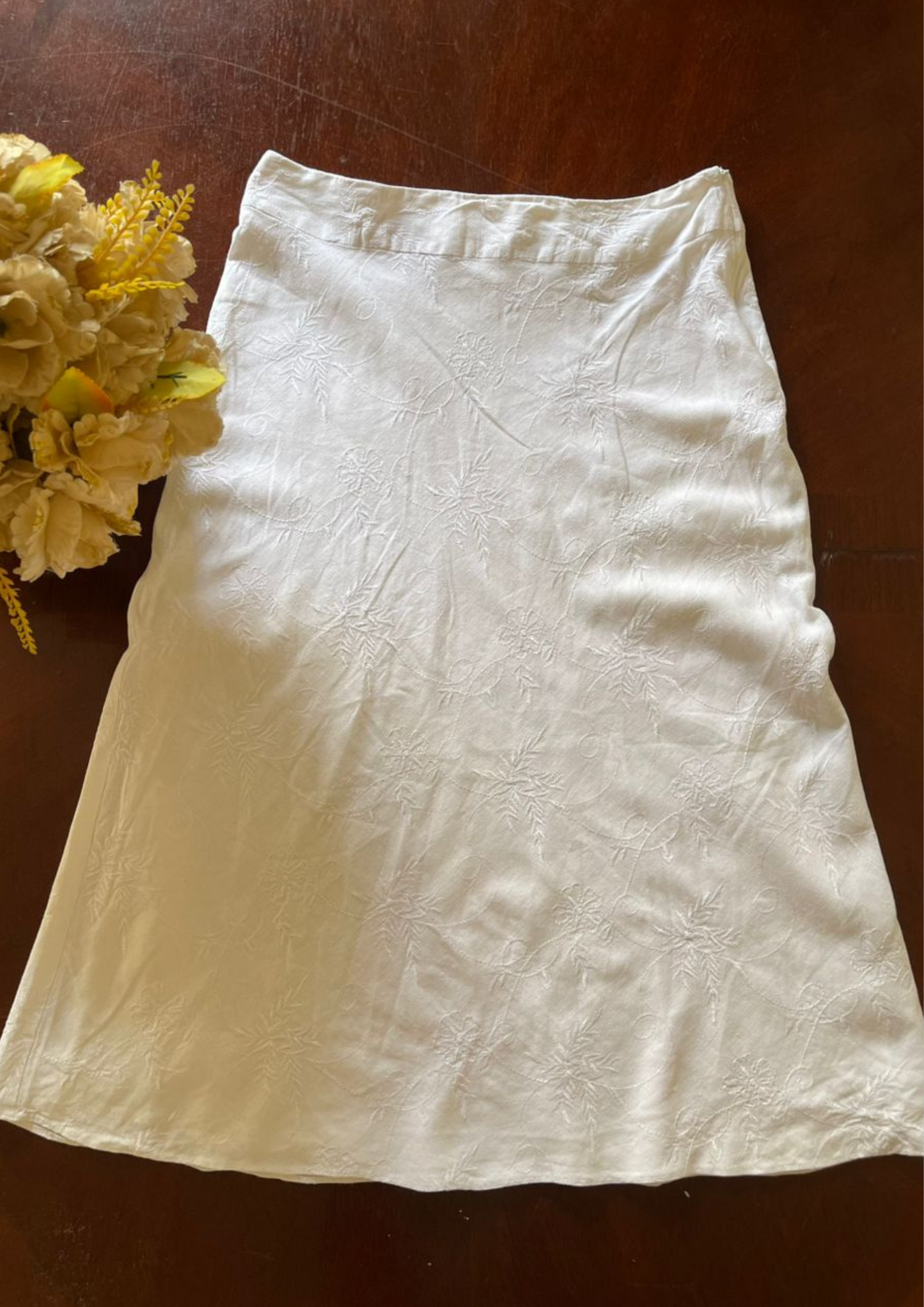 Jupe brodée - M&CO - Taille L (J80)