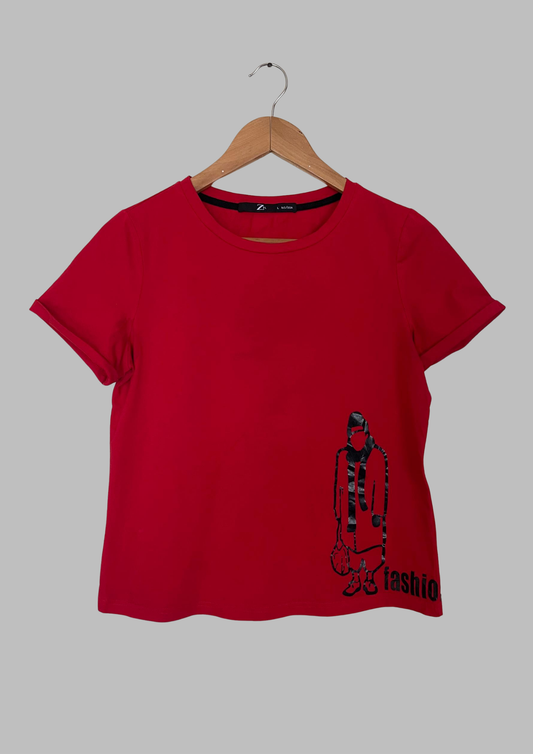 Haut à motifs - ZK - Taille S (M141)