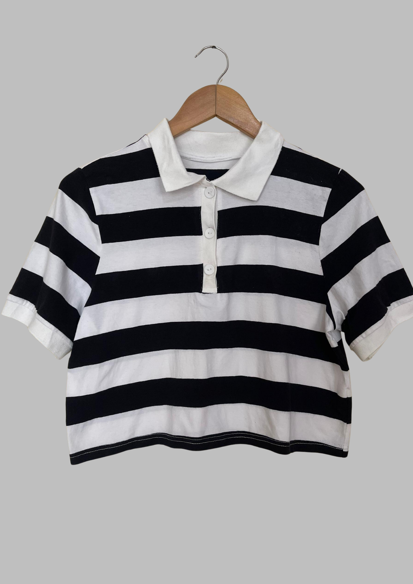 Haut crop à bandes - MG - Taille S/M (M52)