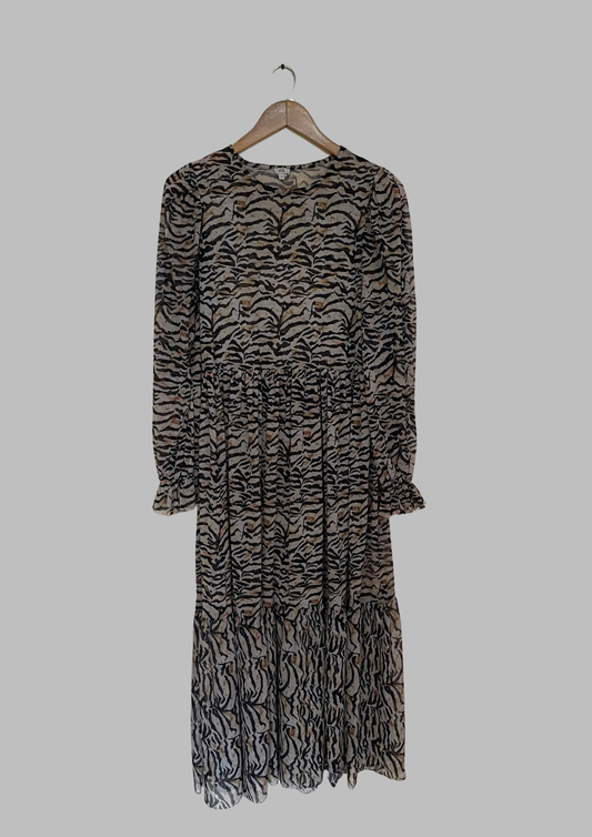 Robe motifs - River Island - Taille L (N28)