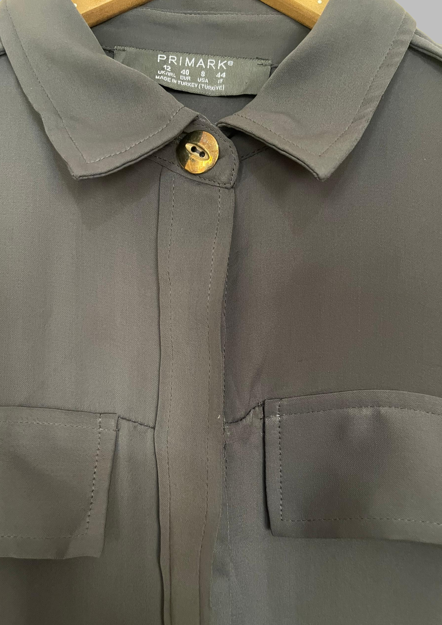 Robe grise - Primark - Taille L (N58)
