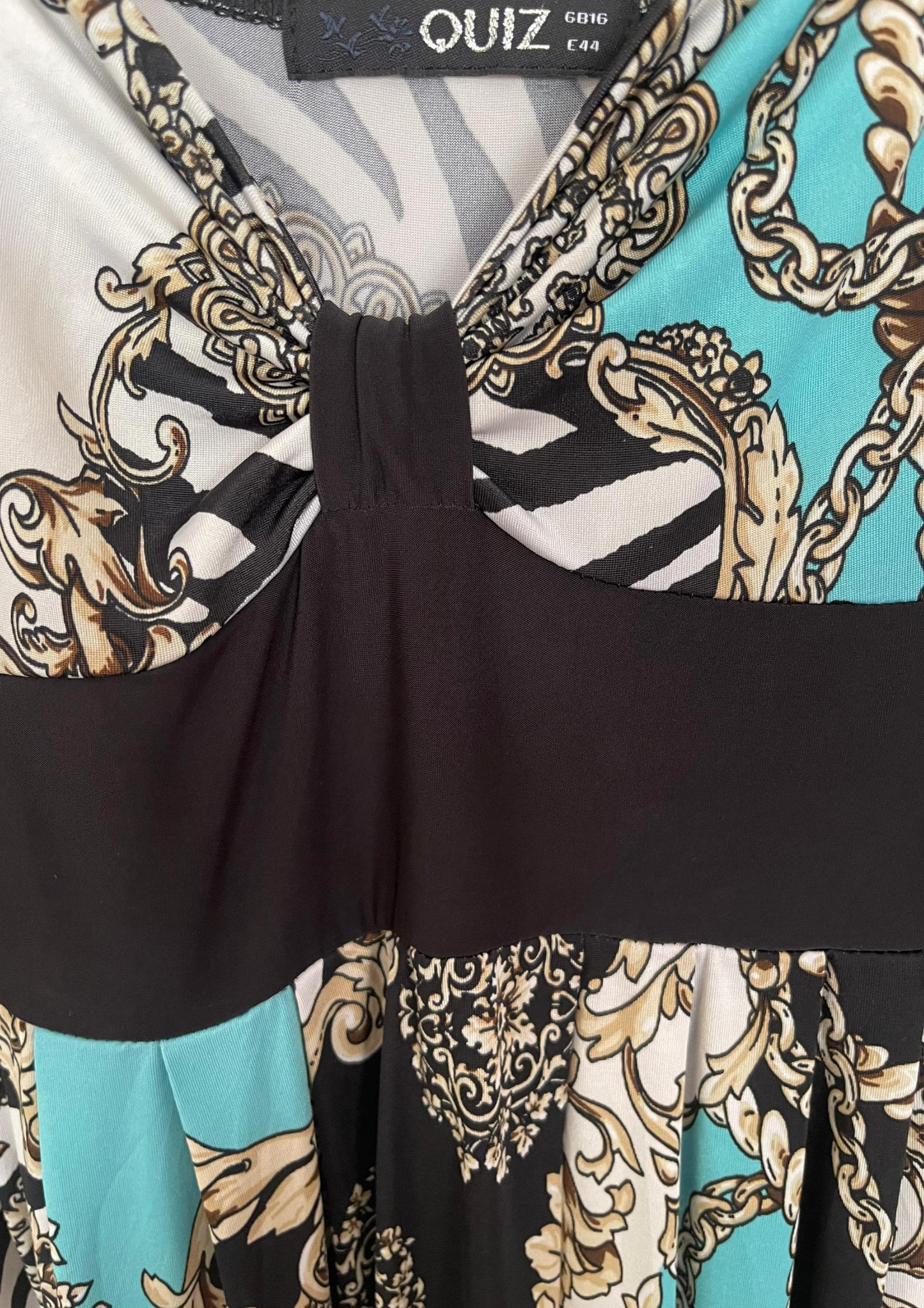 Robe à motifs - Quizz - Taille S/M (N67)