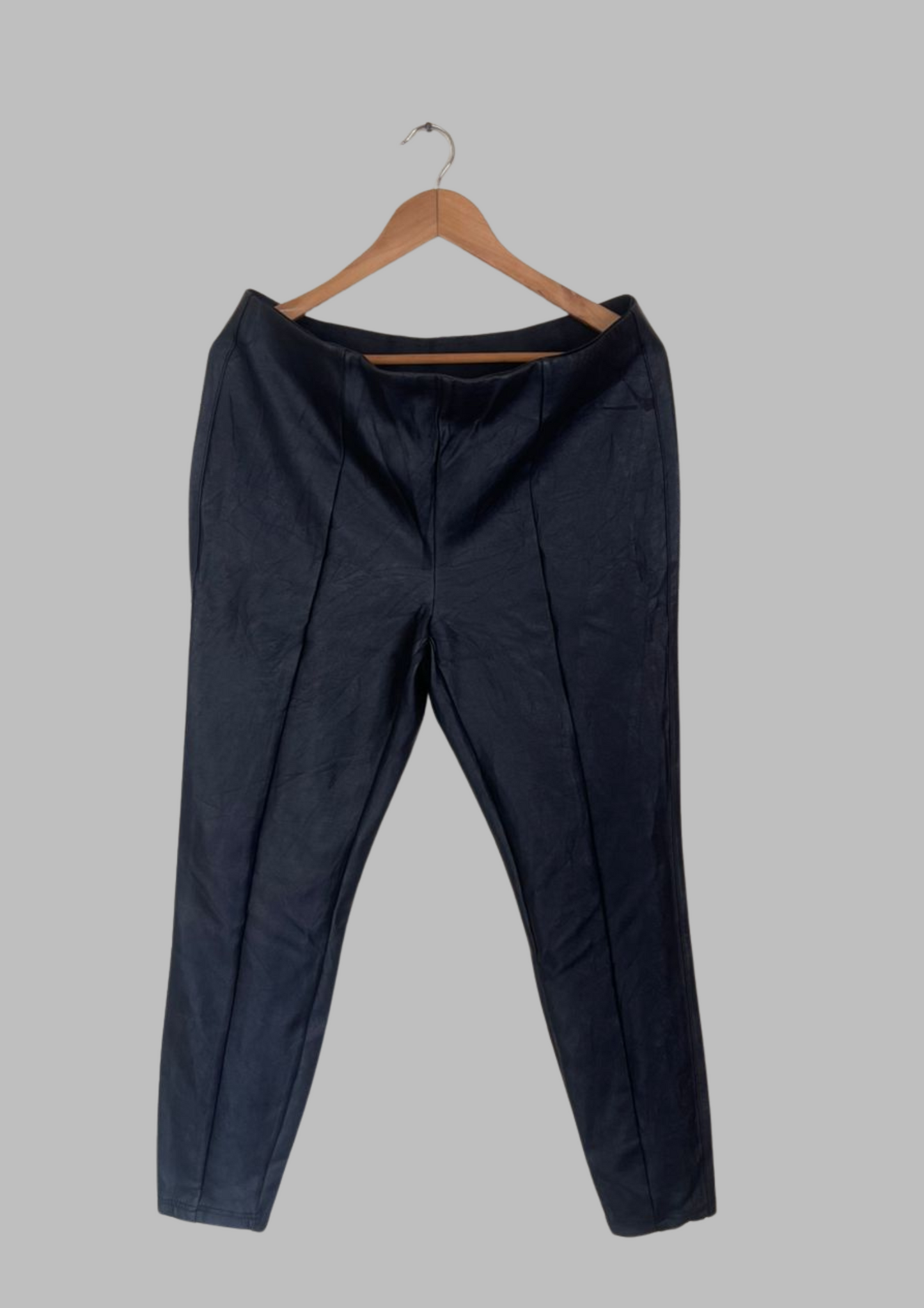 Pantalon cuir - George - Taille L (P114)