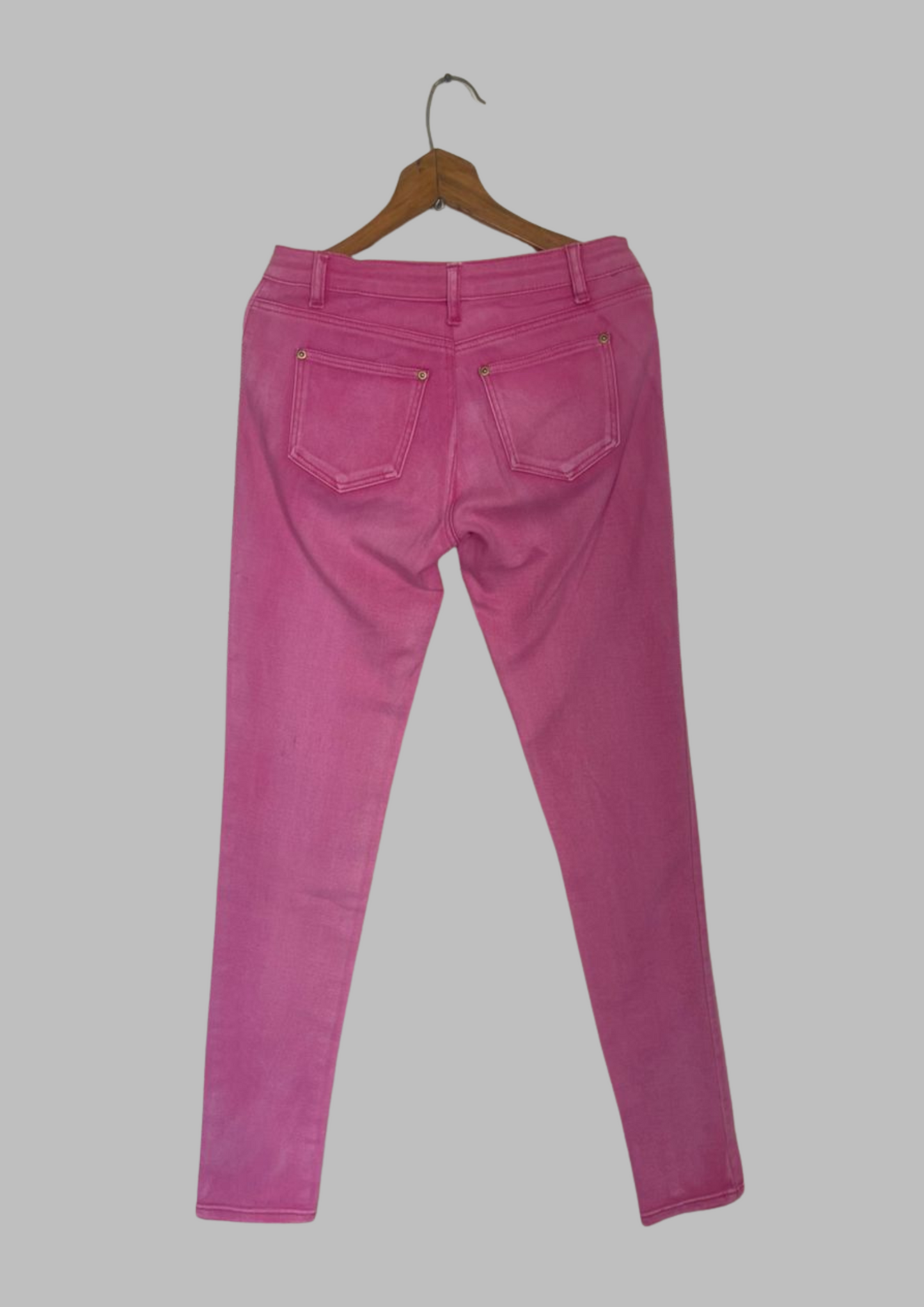 Jean rose skinny - Denim - Taille XS (P124)