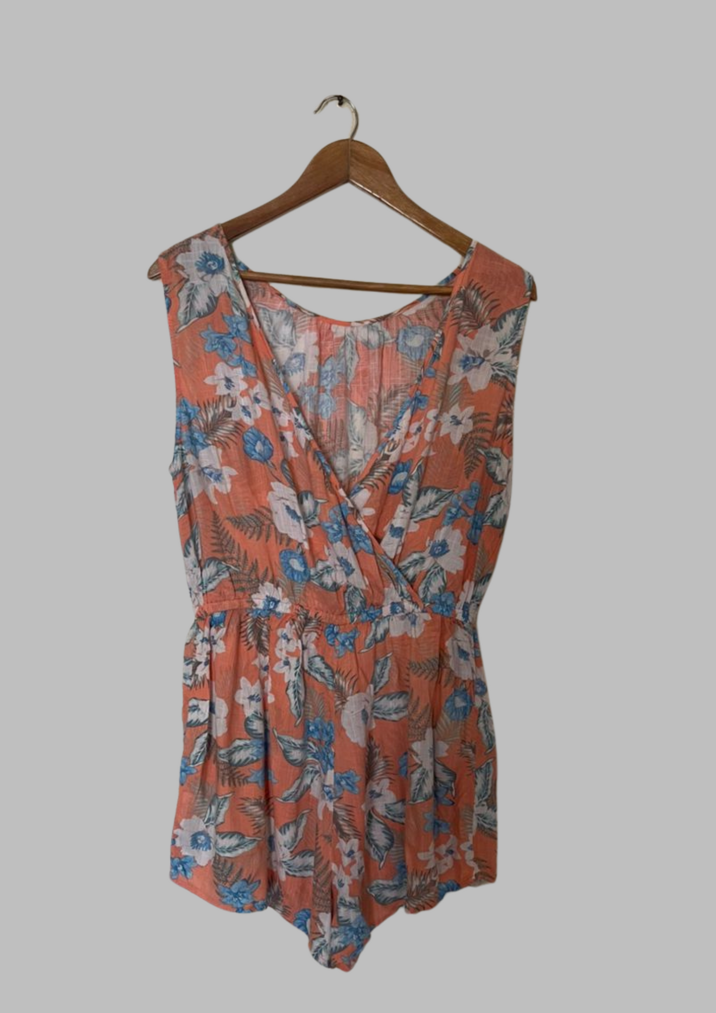 Combishort floral - New Look - Taille L (P73)