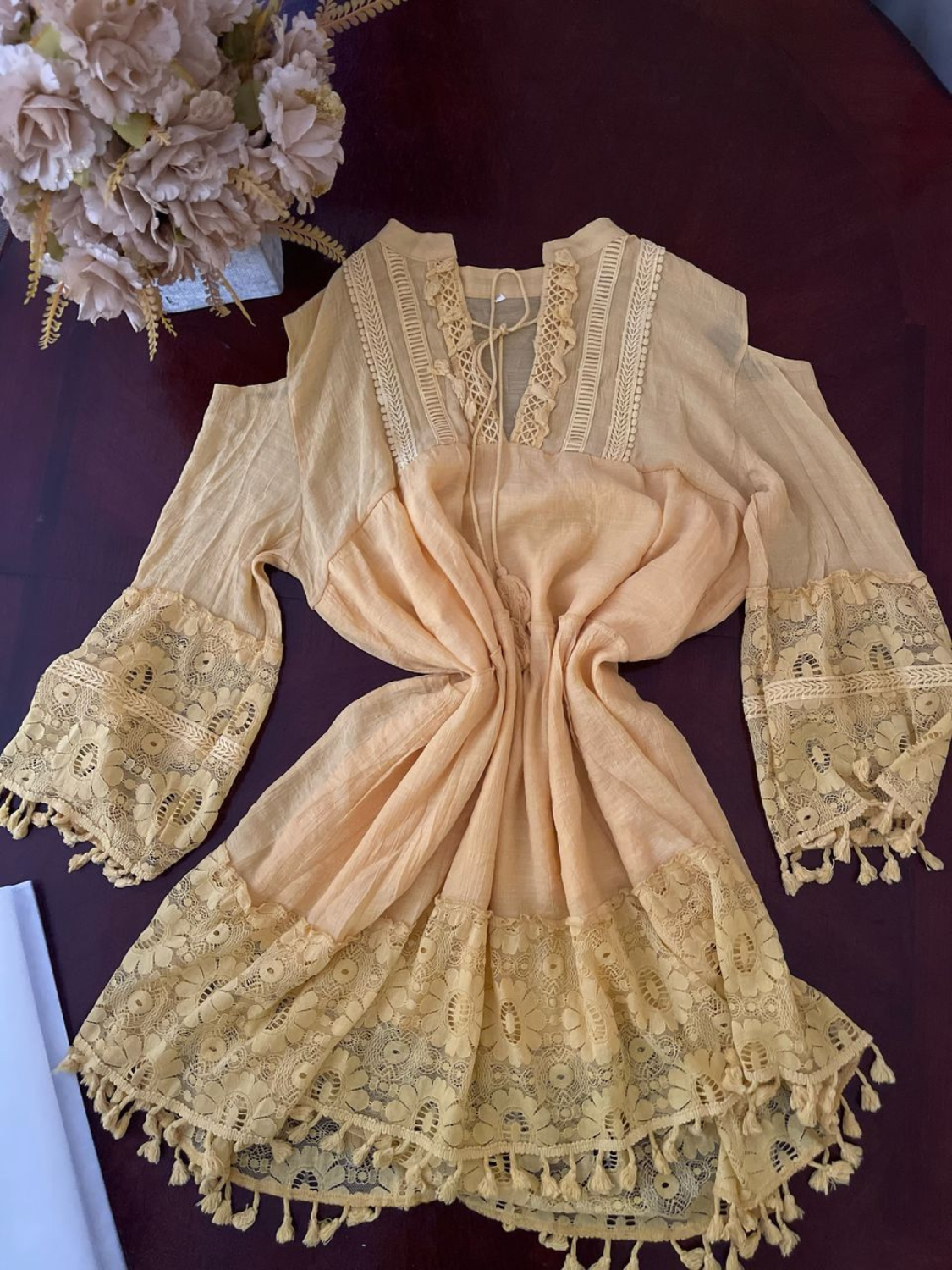 Robe dame brodée - Taille 3XL (R13)
