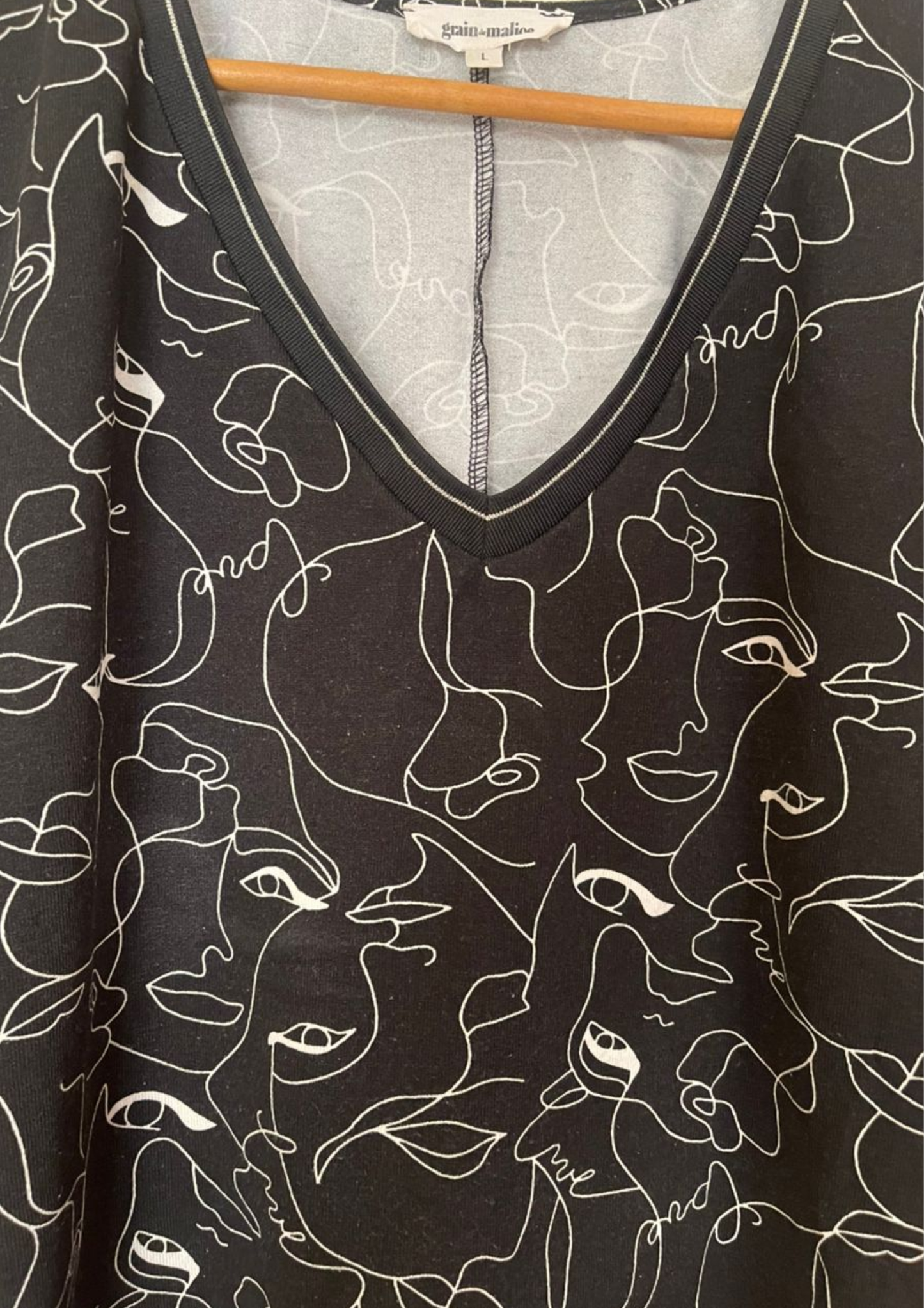 Haut à motifs - Grain Malice - Taille L (R2)