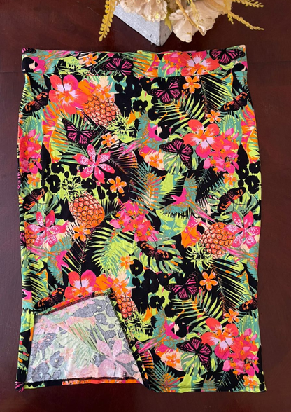 Jupe florale - George - Taille XL (J7)