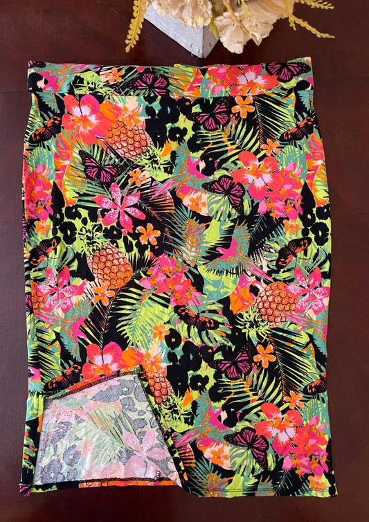 Jupe florale - George - Taille XL (J7)