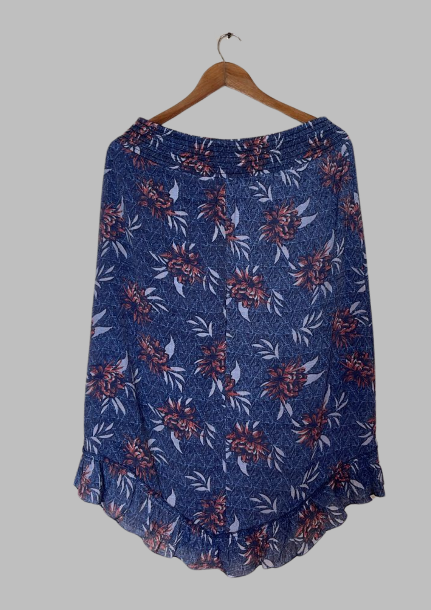 Jupe évasée à motifs - M&S - Taille M/L (J43)