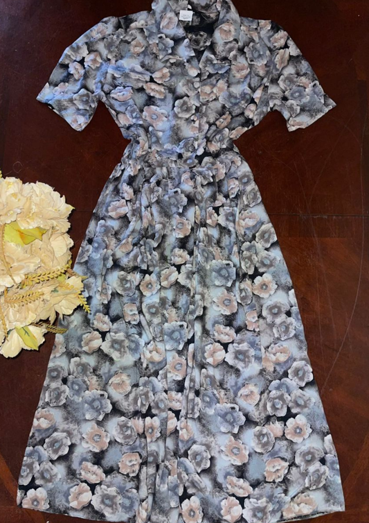Robe florale - Taille M (R109)