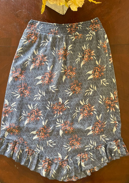 Jupe évasée à motifs - M&S - Taille M/L (J43)