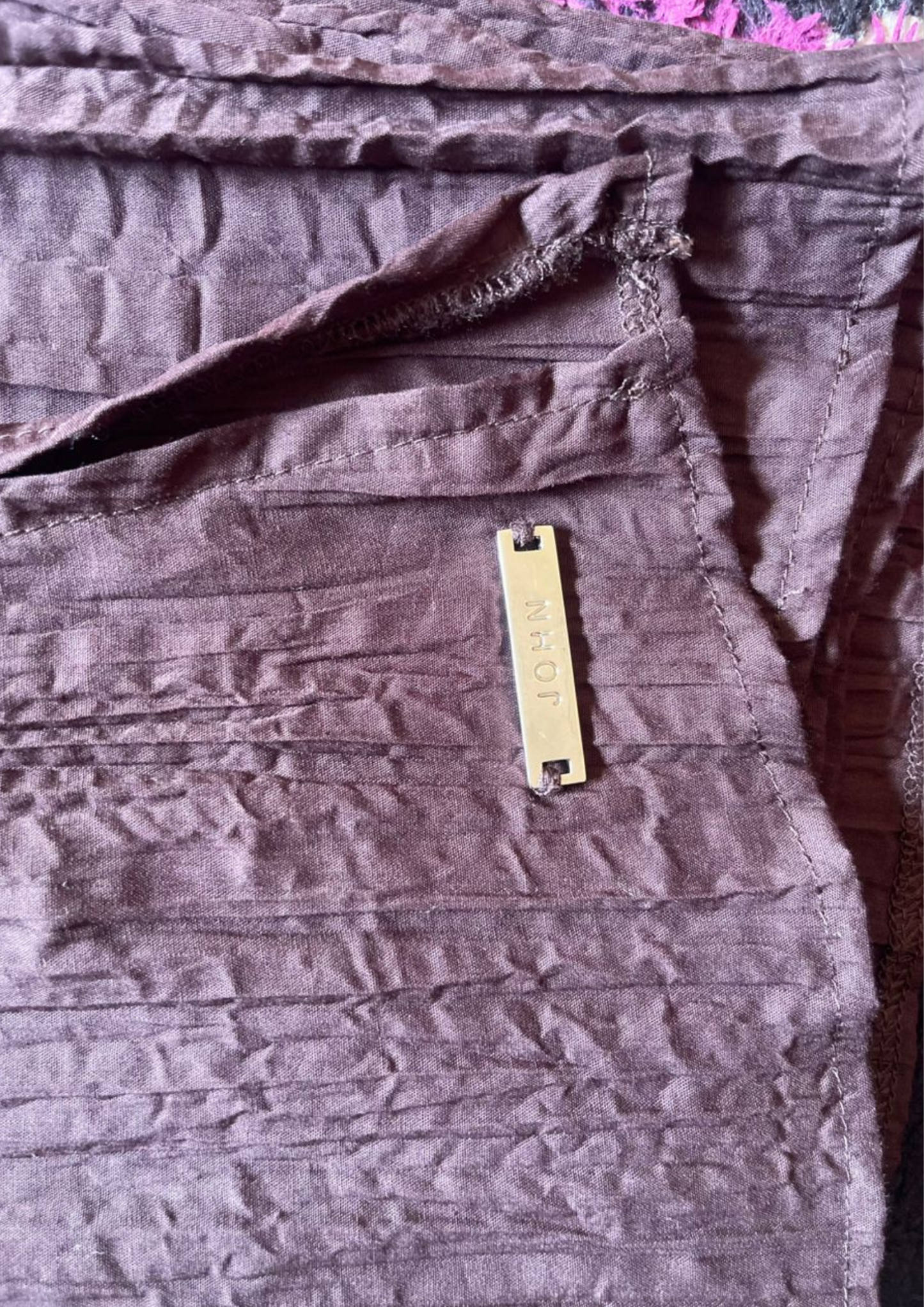 Haut plissé - Jonh - Taille S/M (H123)