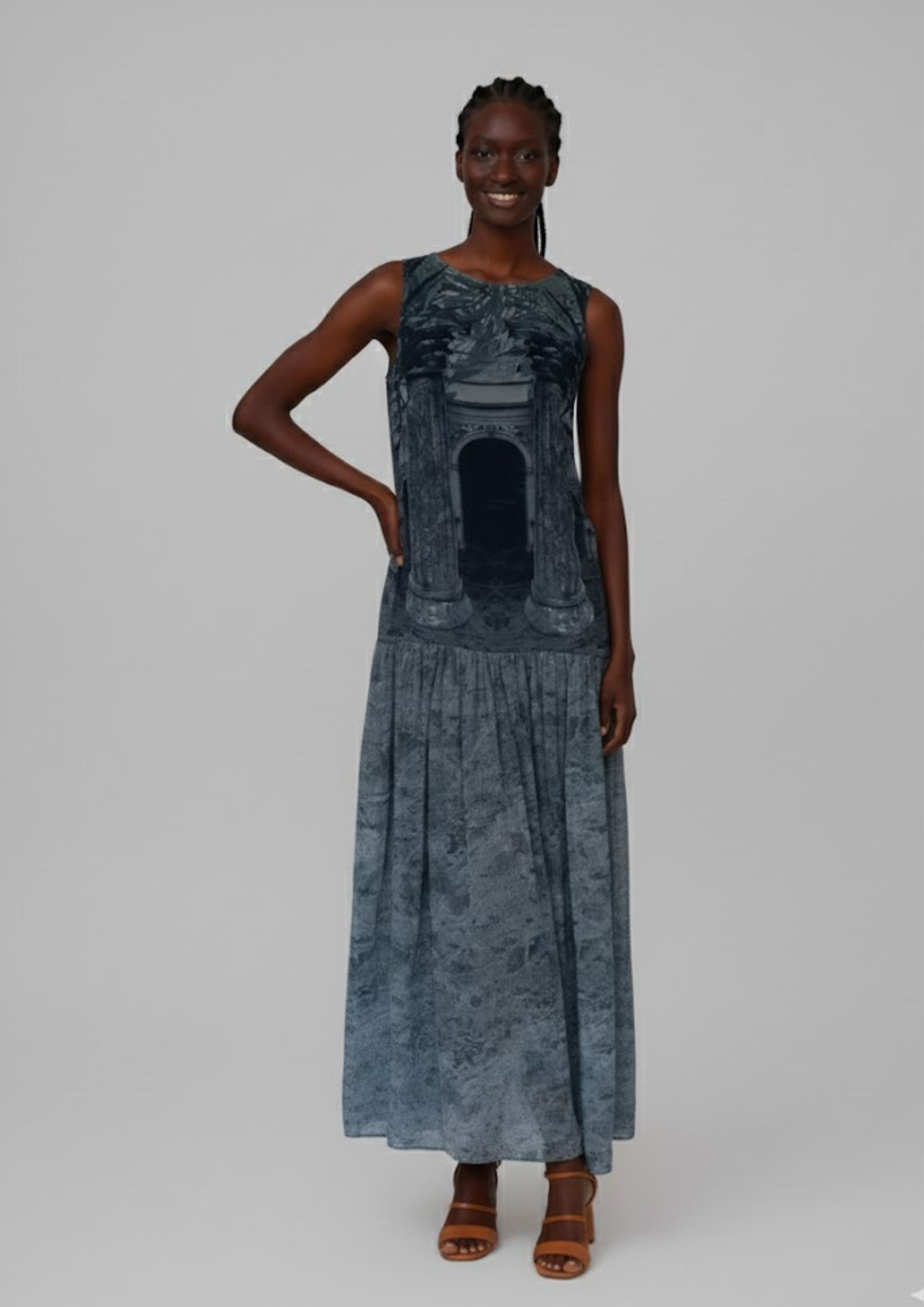 Robe fluide - H&M - Taille S (N15)