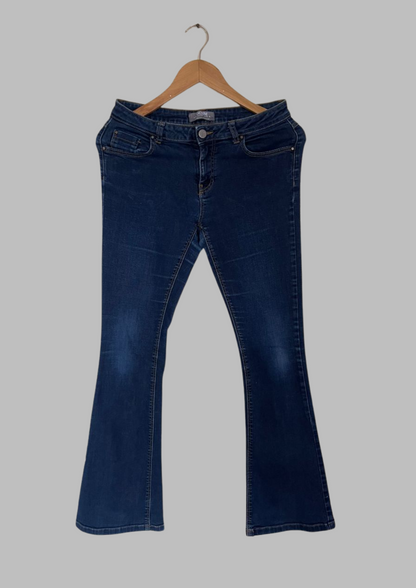 Jean flare - Denim - Taille S (P106)
