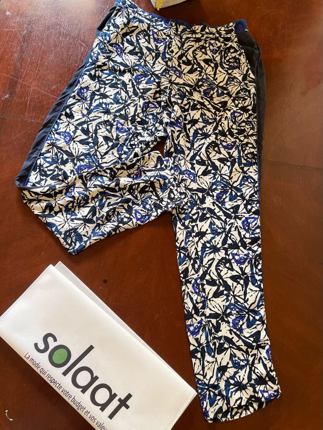 Pantalon à motifs - Miss - Taille M (P21)