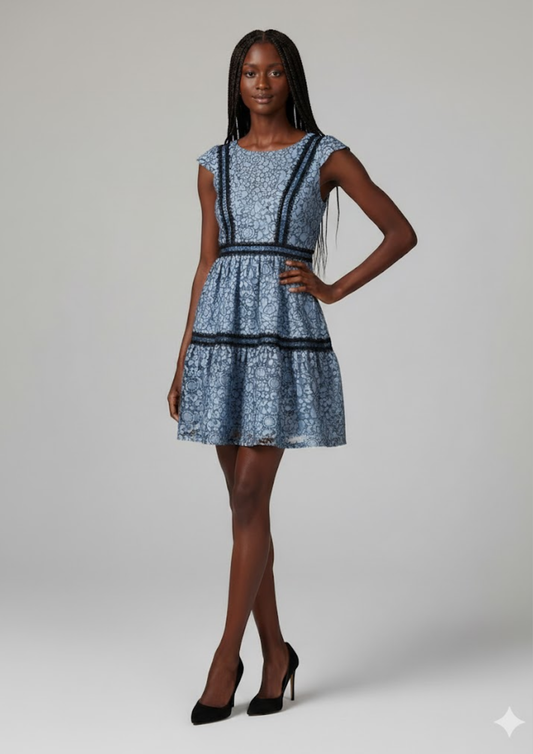 Robe brodée - Prettylittlething - Taille S (N45)