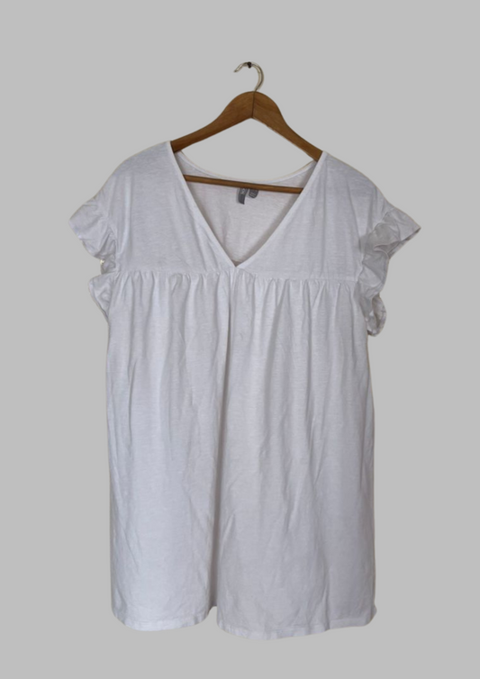 Haut blanc de lait - Asos - Taille L/XL (H101)