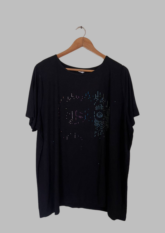 Haut à brillants - Tu - Taille XL/2XL (H109)