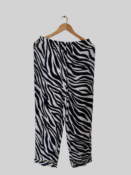 Pantalon zébré - Primark - Taille L/XL (P34)