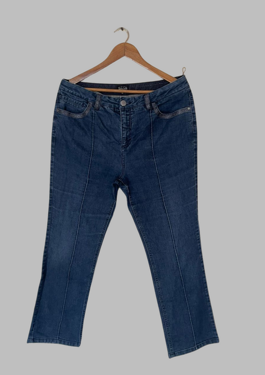 Jean bleu clair - Spaziale - Taille L/XL (P55)