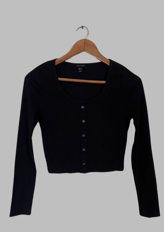 Crop Top à lacets - New Look - Taille S/M (T37)