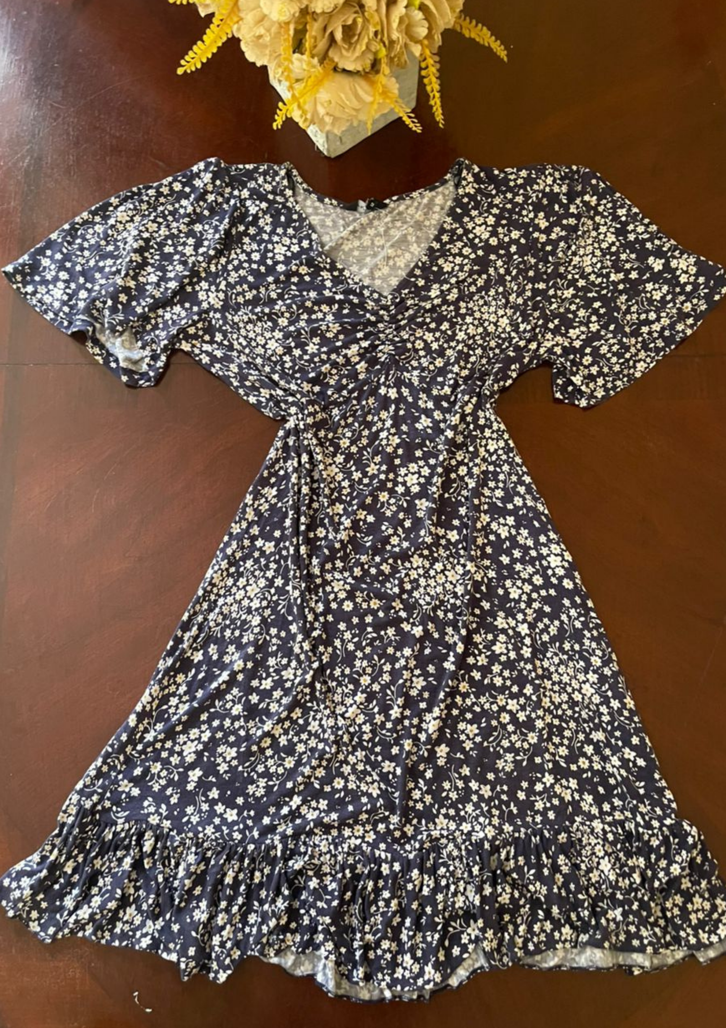 Robe florale - Peacooks - Taille M (R66)