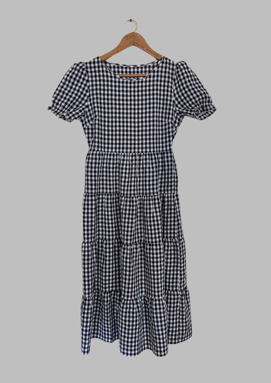 Robe à carreaux - Taille M (R46)