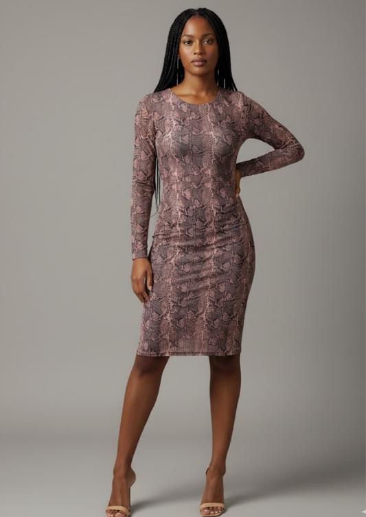 Robe léopard - Primark - Taille M (N18)