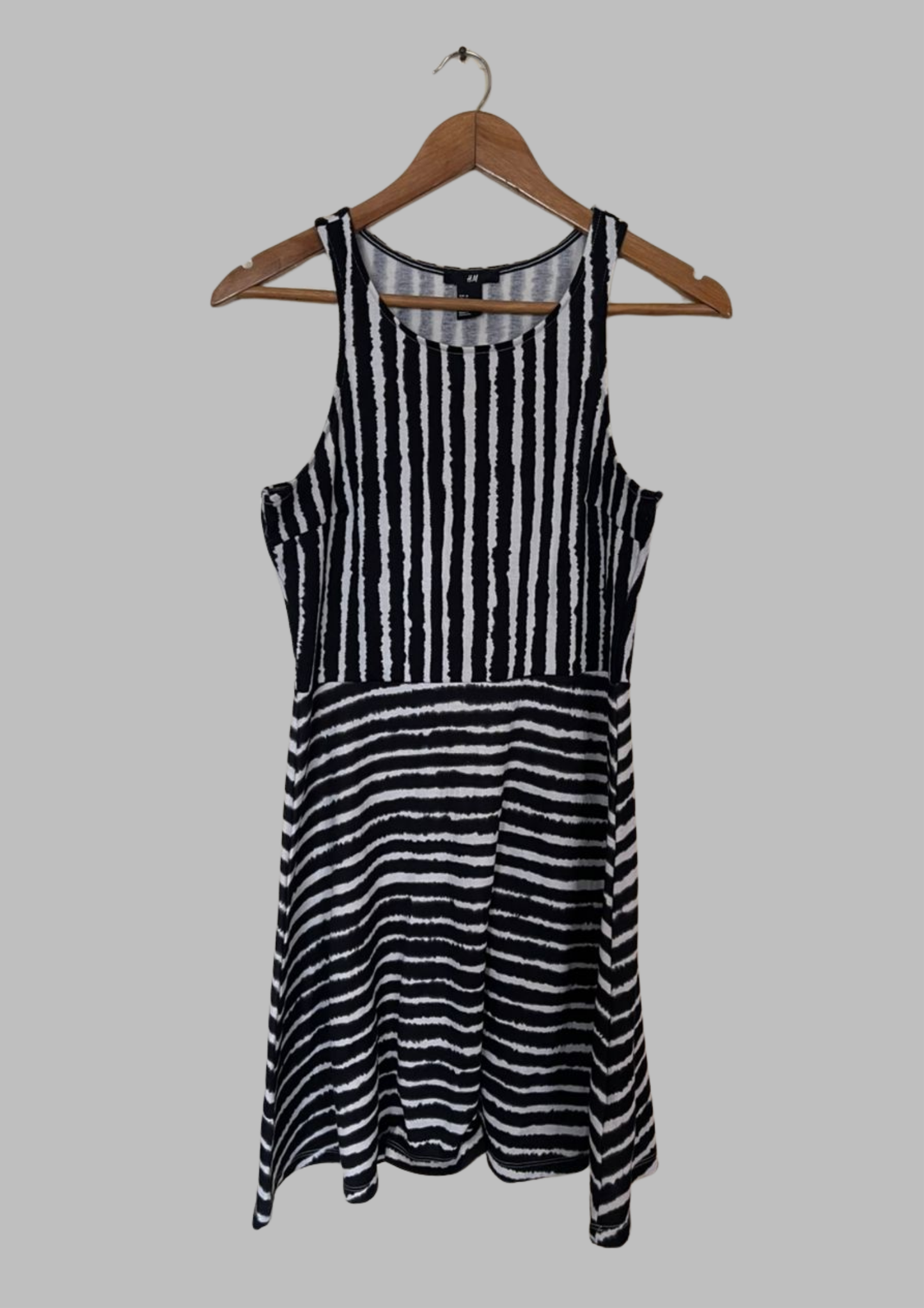 Robe à bandes - H&M - Taille M (R41)