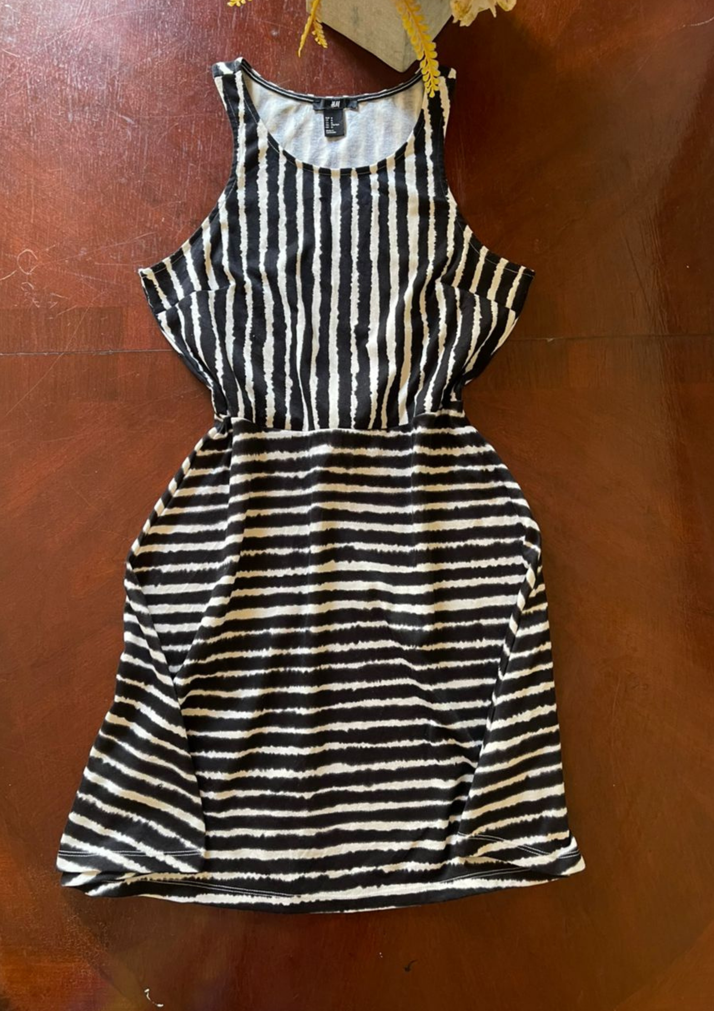 Robe à bandes - H&M - Taille M (R41)
