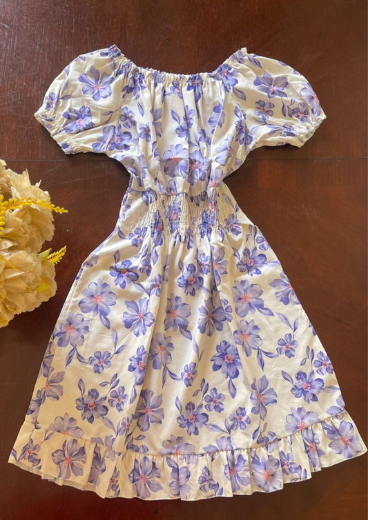 Robe florale - Taille S (R166)