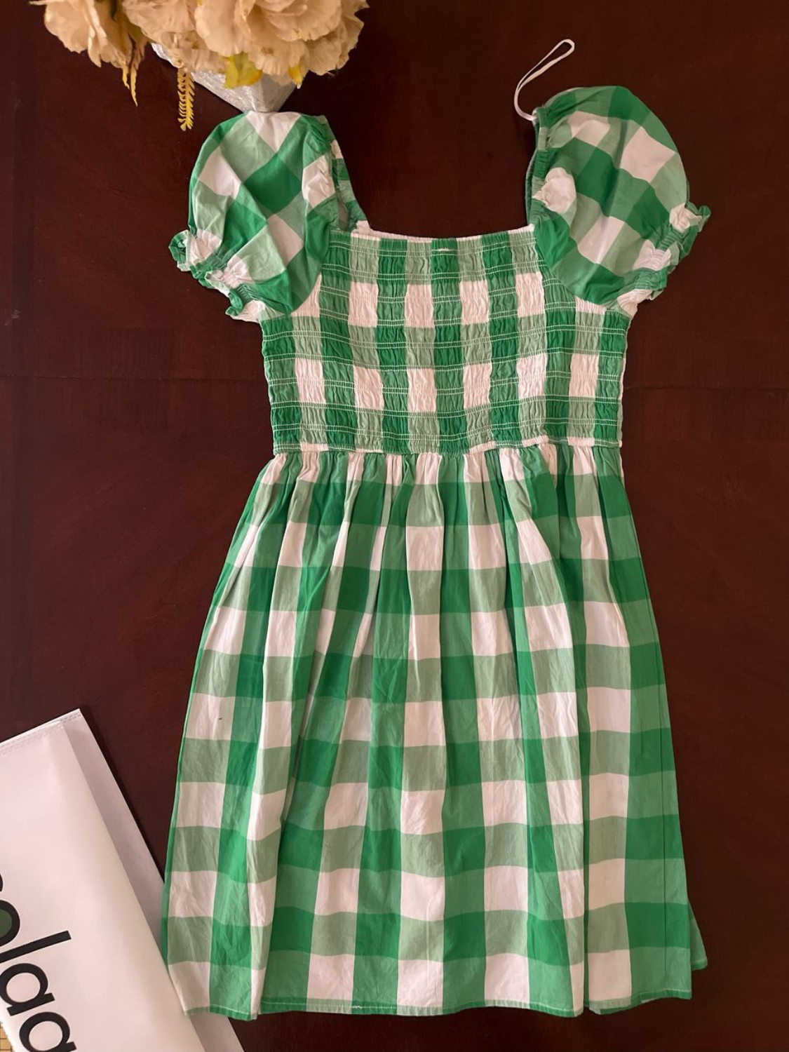 Robe à carreaux - George - Taille S/M (R20)