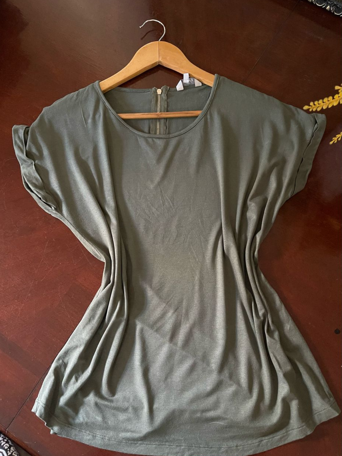 Haut à zip - Peacocks - Taille M (H16)