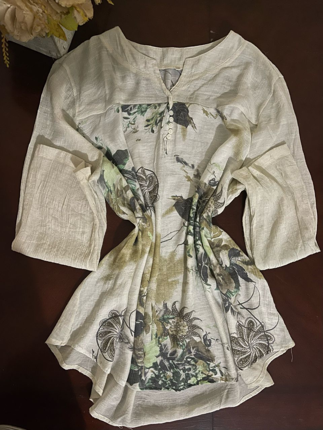 Haut dame floral - Taille 2XL (H41)