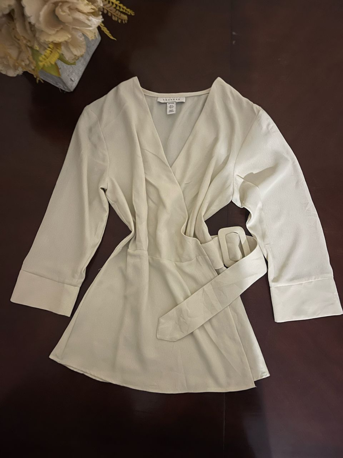 Haut cache cœur - Topshop - Taille XS (H44)