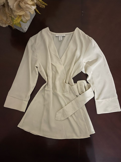 Haut cache cœur - Topshop - Taille XS (H44)