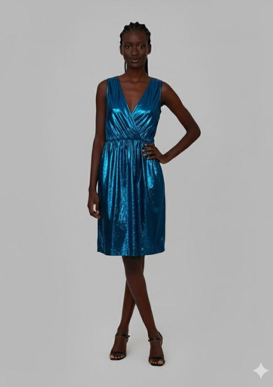 Robe métal - Zara - Taille S (N81)