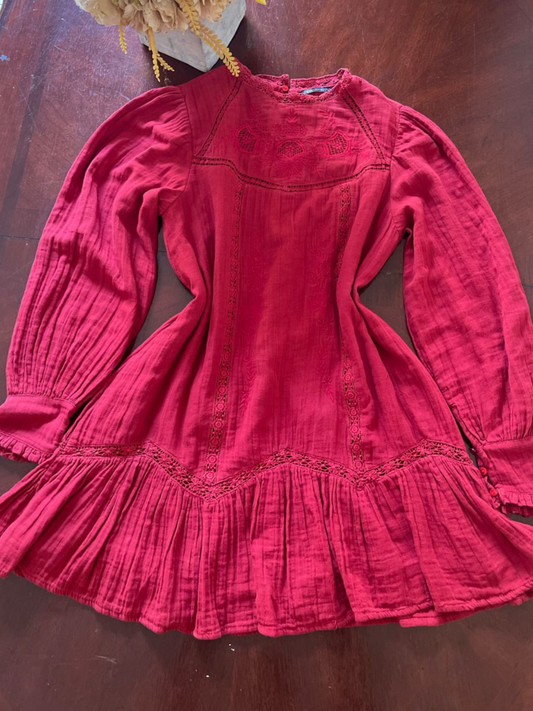 Robe coton - Zara - Taille M/L (R28)