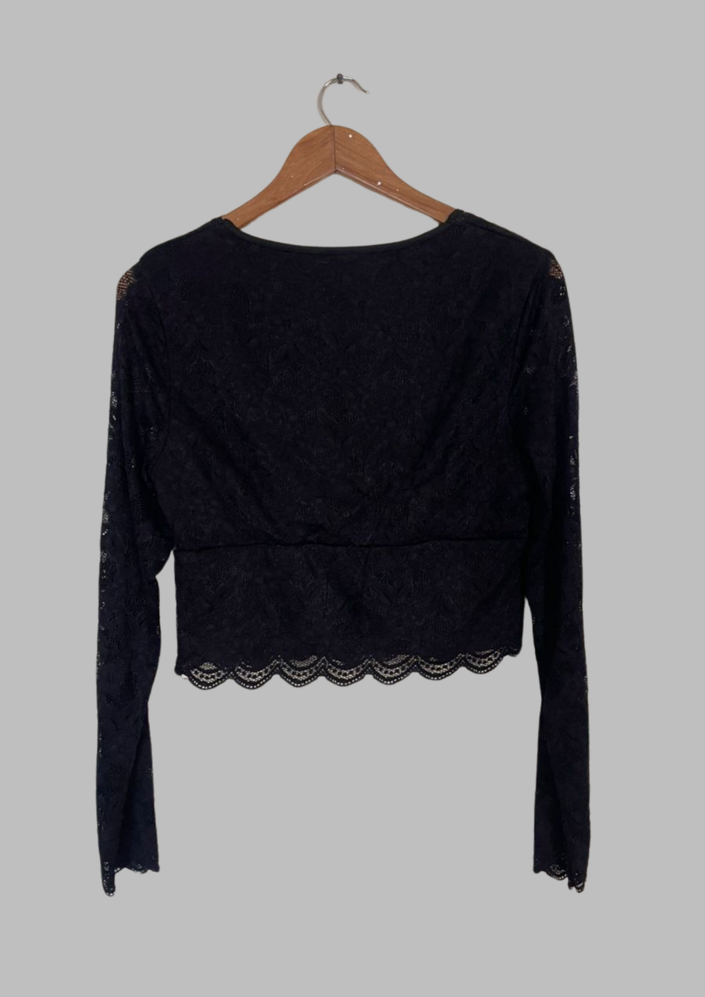 Haut dentelle noir - Taille M (H97)