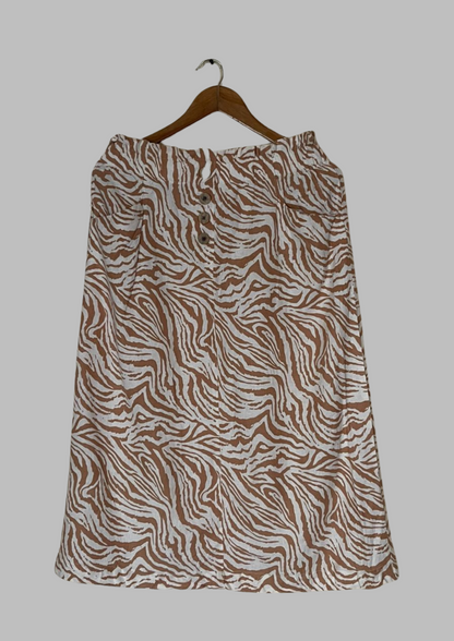 Jupe à motifs - Tu - Taille M/L (J51)